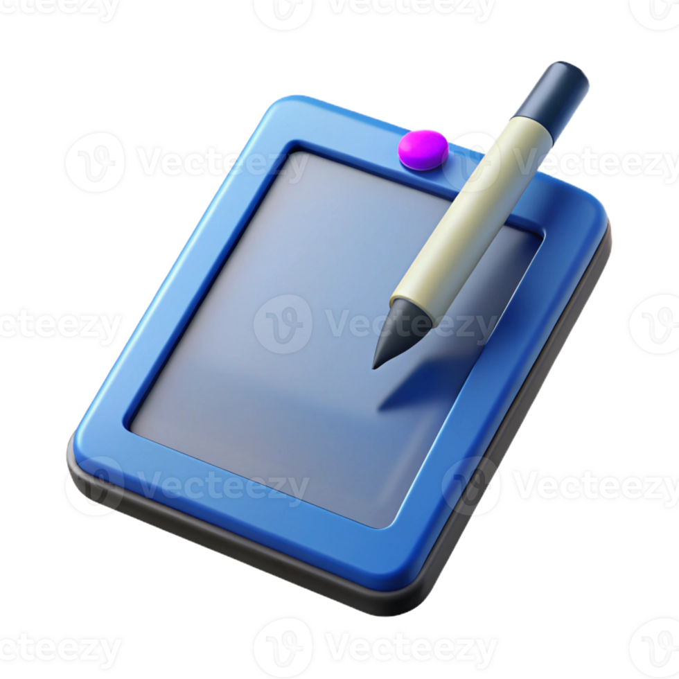 extraordinary modern Tablet computer with stylus pen high quality png