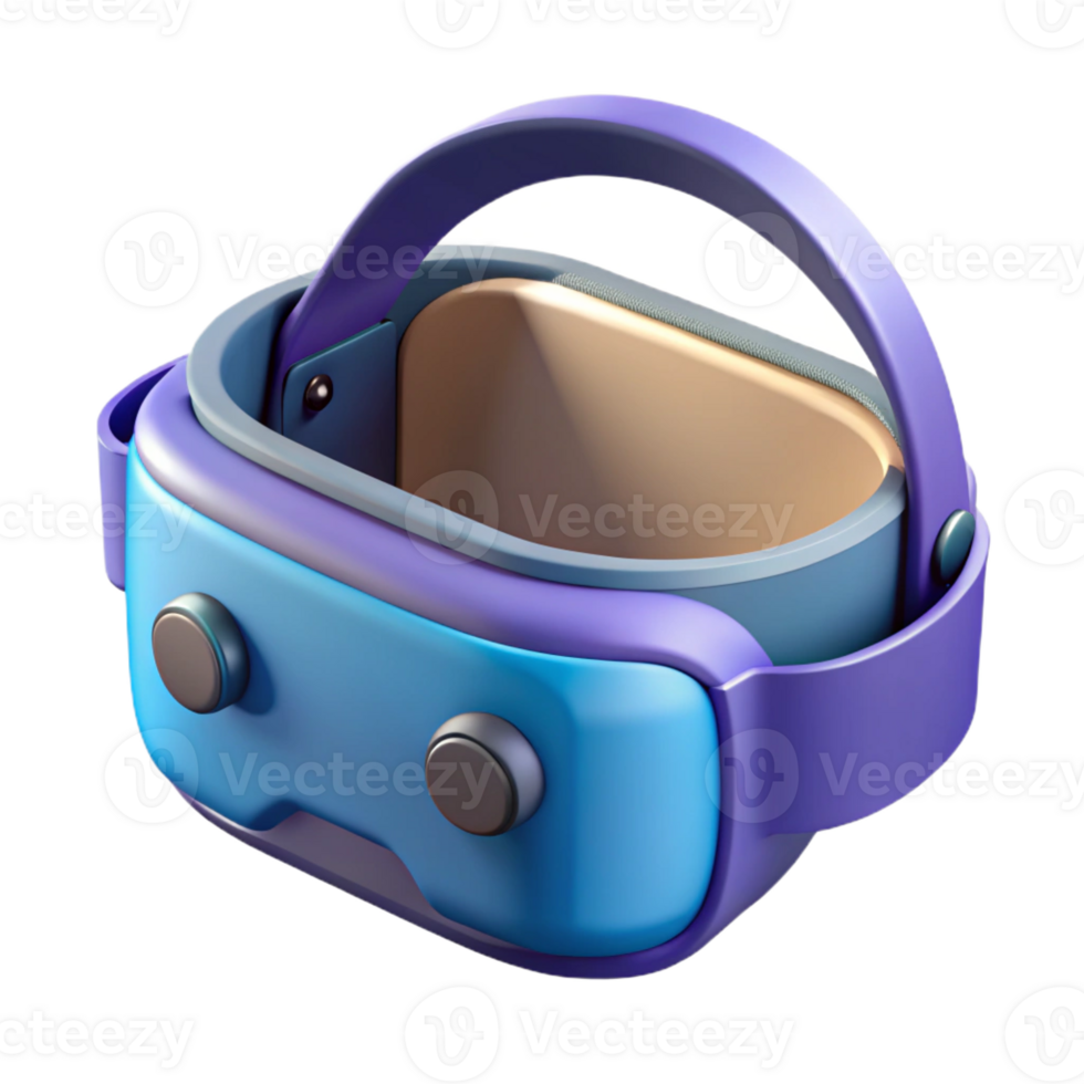 serene classic Augmented reality headset high quality png