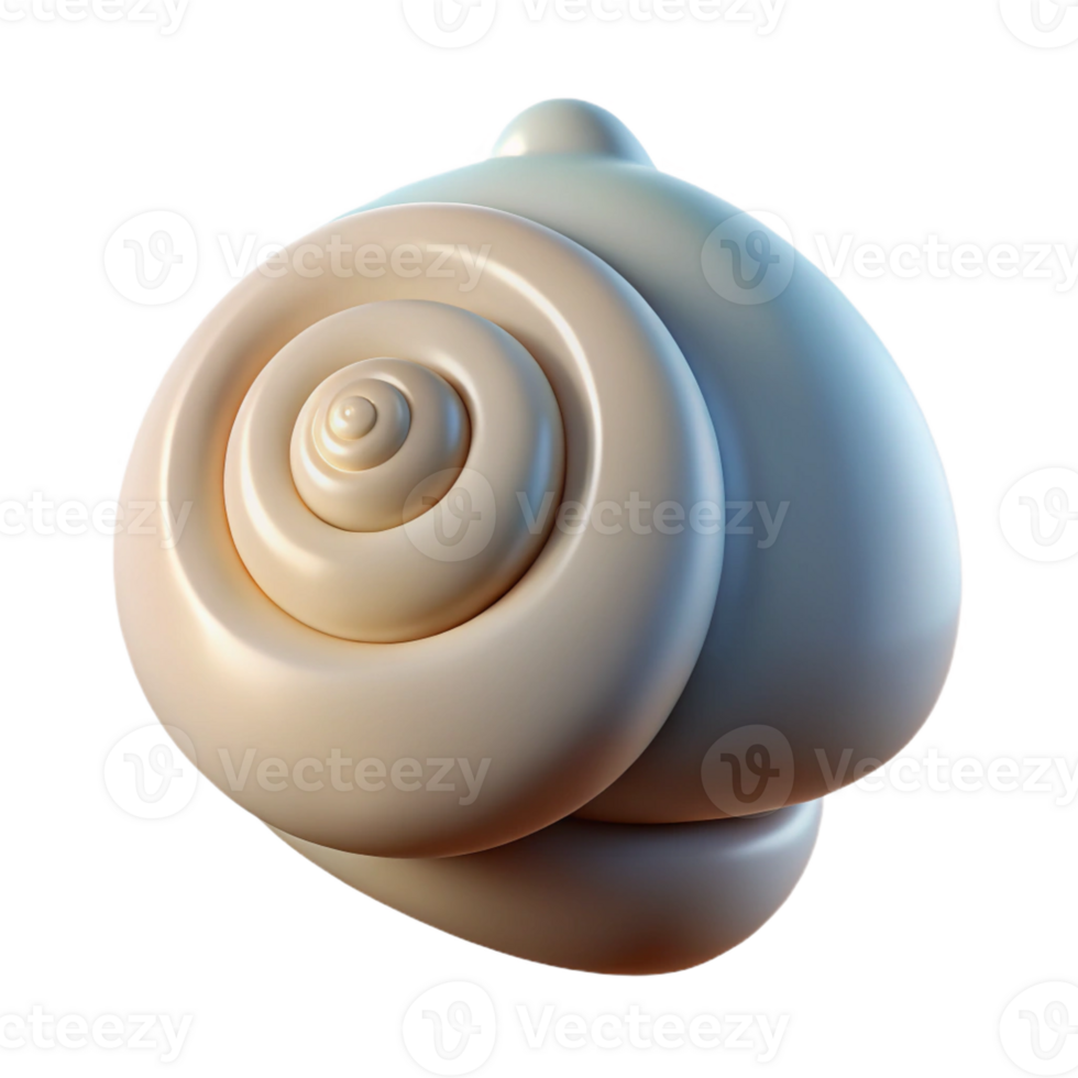 extraordinary modern Single seashell, spiral shaped exclusive png
