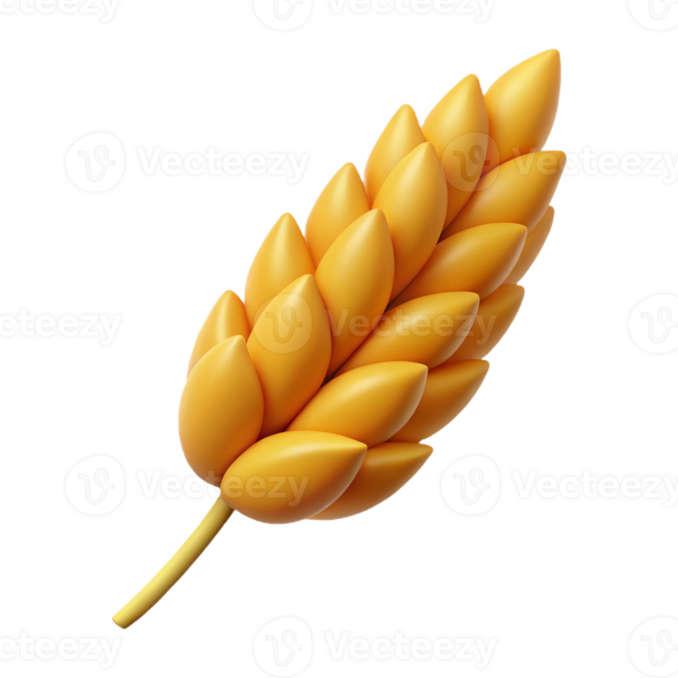 dramatic classic Single grain of wheat professional png