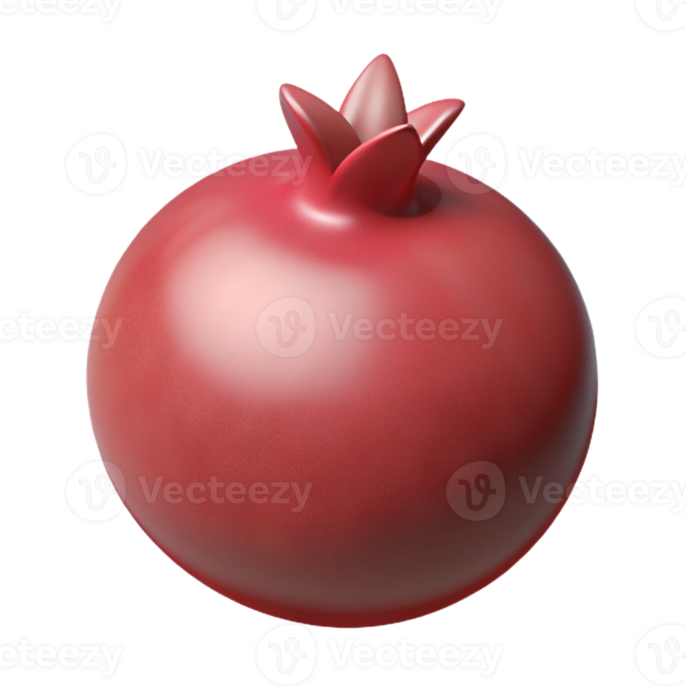 magnificent minimalist Single pomegranate seed high resolution png