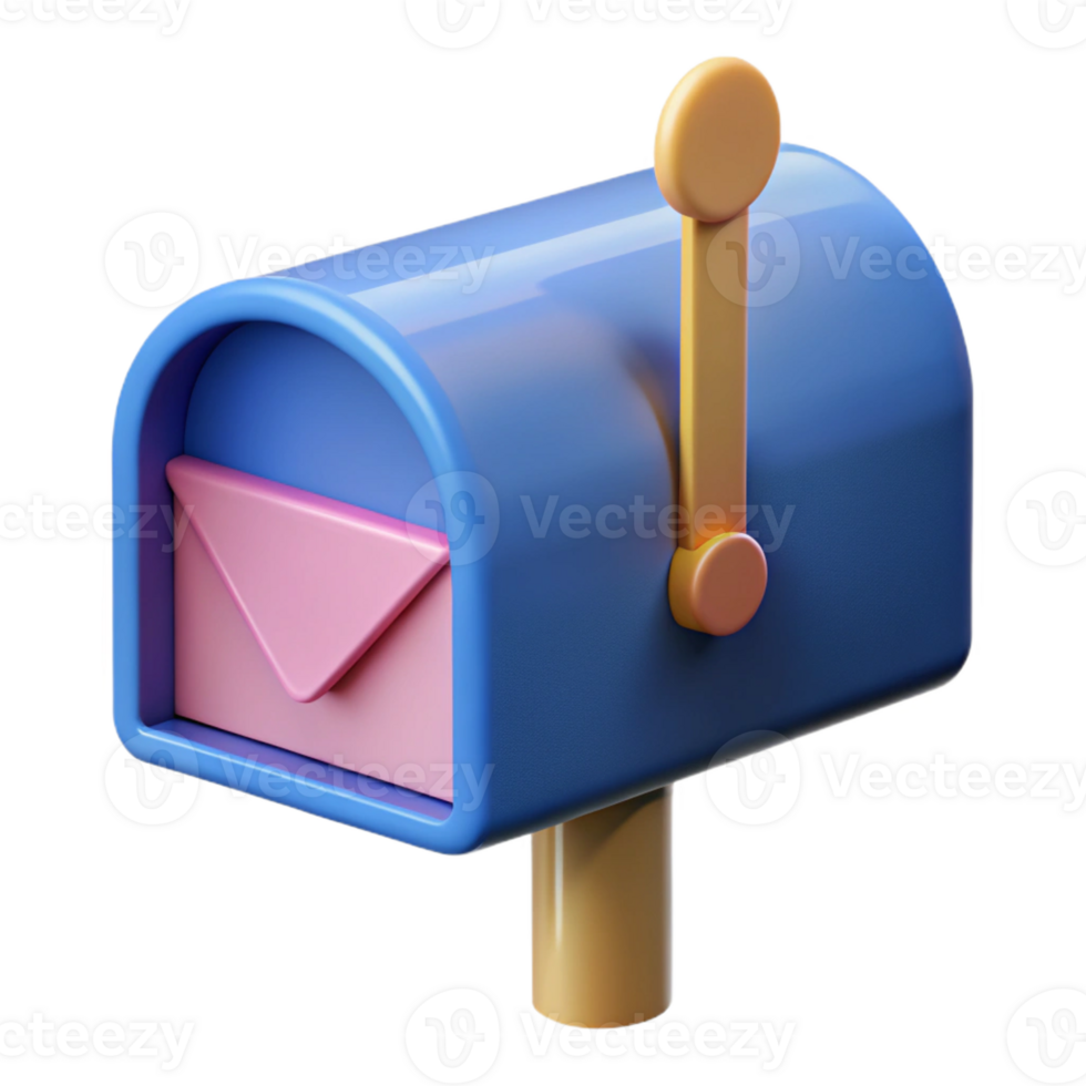 extraordinary rustic Modern mailbox 4K png
