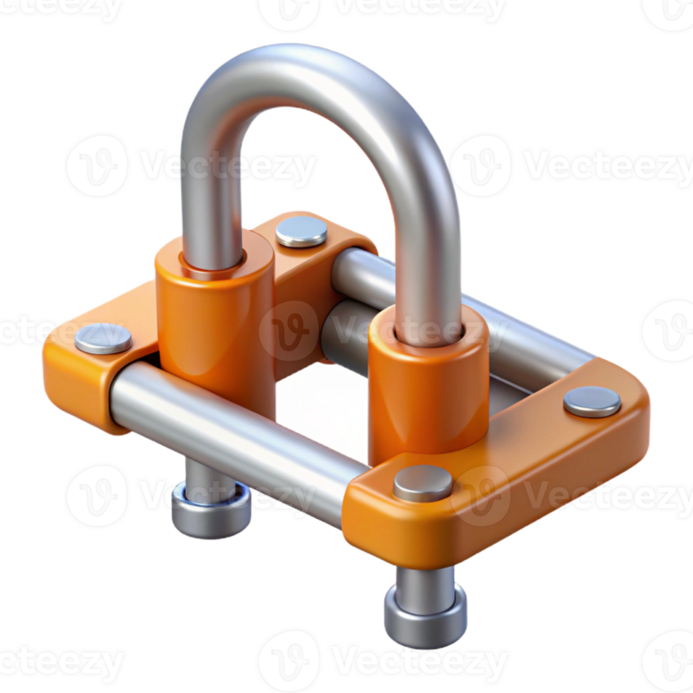 impressive rustic Scaffolding clamp 4K png