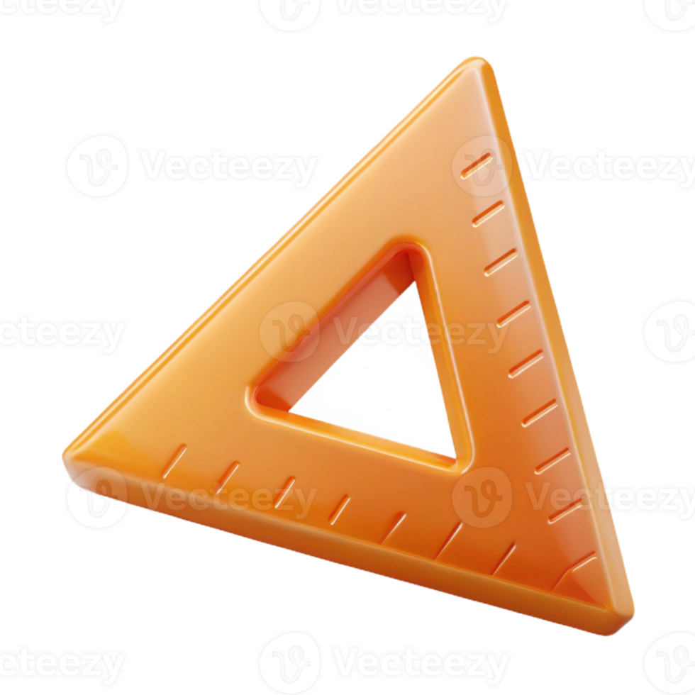 dramatic modern Triangle ruler exclusive png