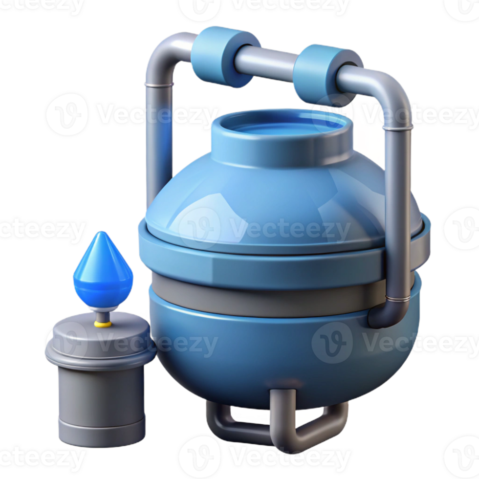 wonderful vintage Rainwater harvesting system component detailed png