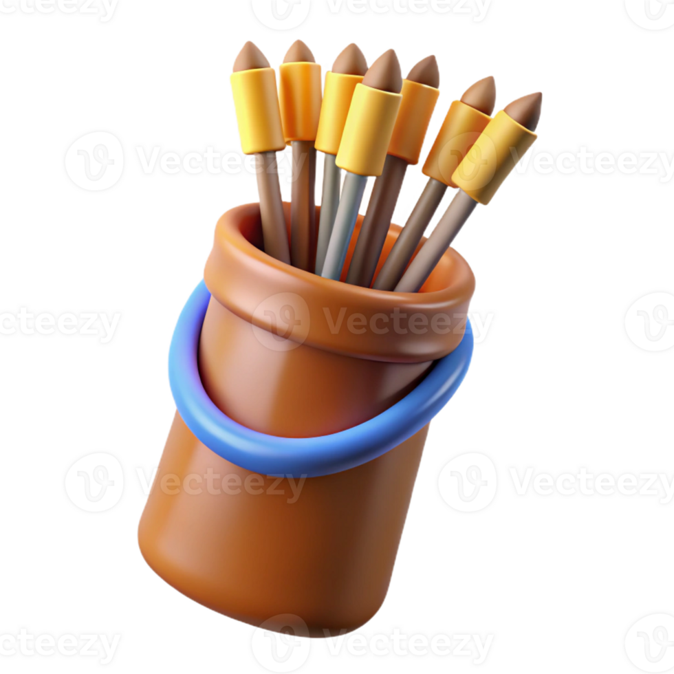 beautiful minimalist A quiver full of arrows 4K png
