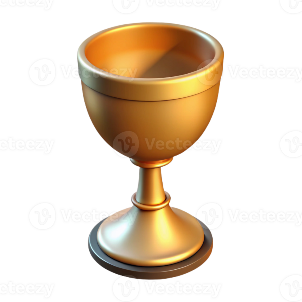 extraordinary traditional Holy Grail, chalice from the Last Supper detailed png
