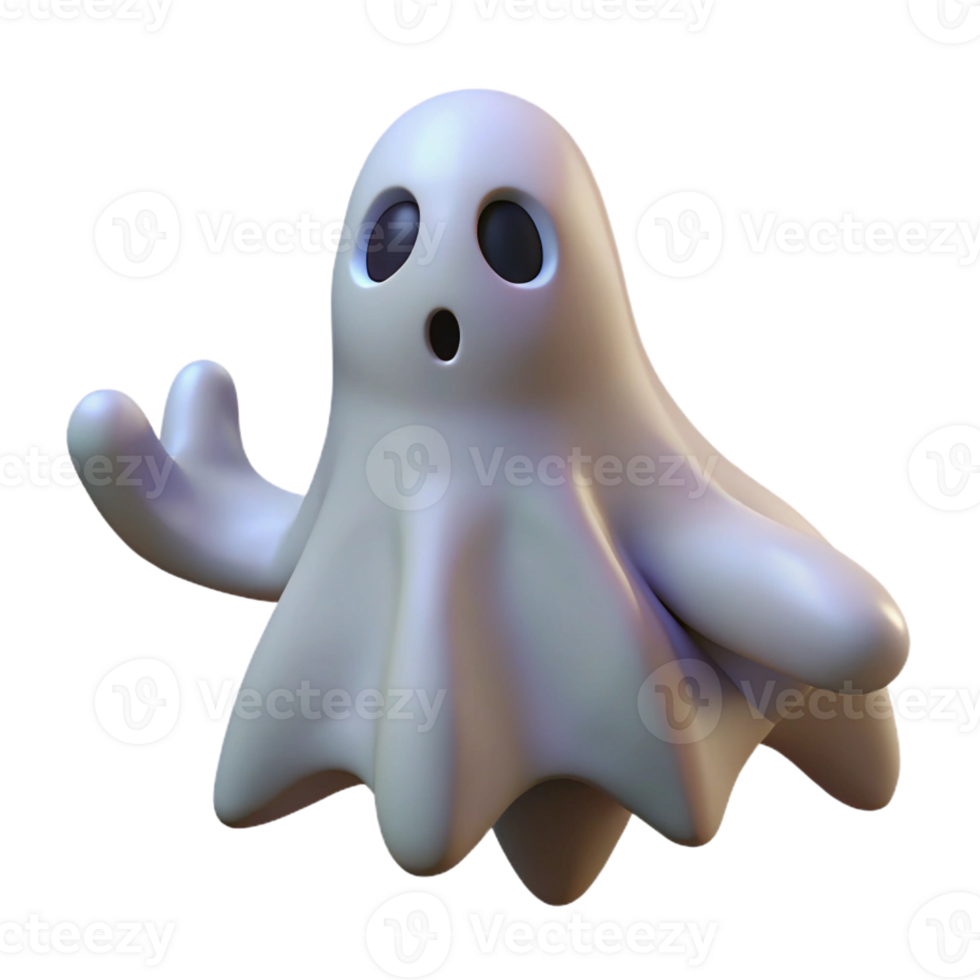 serene vintage Ghostly figure floating, high resolution png