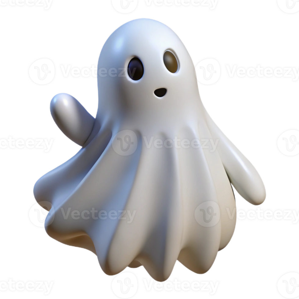magnificent contemporary Ghostly figure floating, professional png