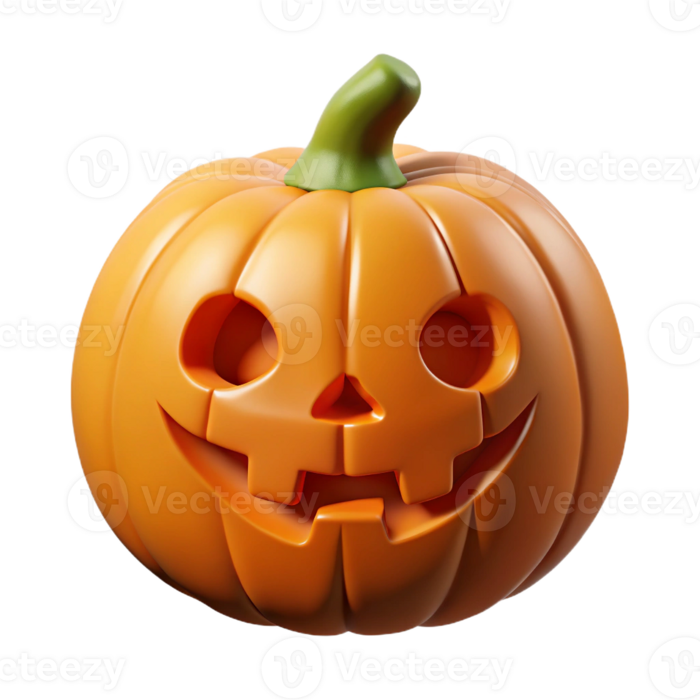extraordinary vintage Jack-o'-lantern with a carved face, detailed png