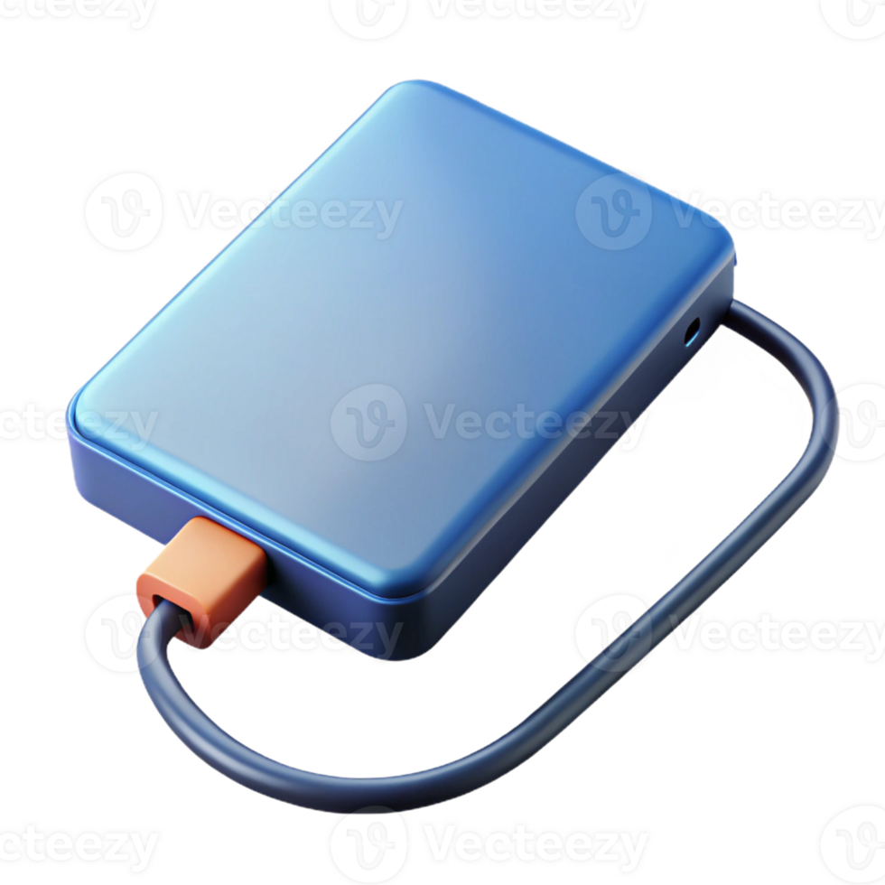 stunning creative A portable external hard drive professional png