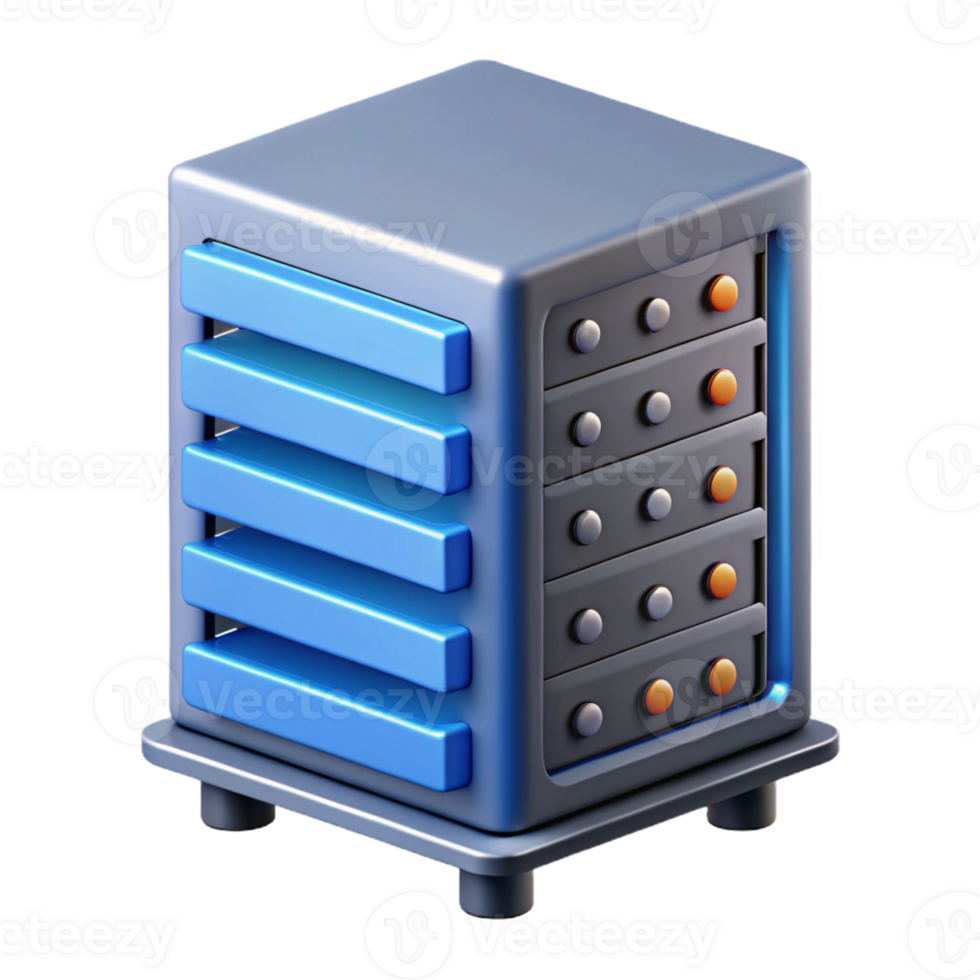elegant classic A server rack unit professional png