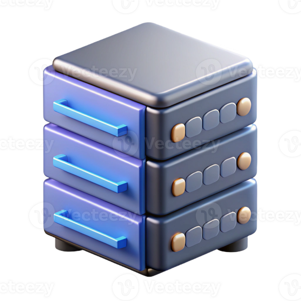 stunning vintage A server rack unit original png