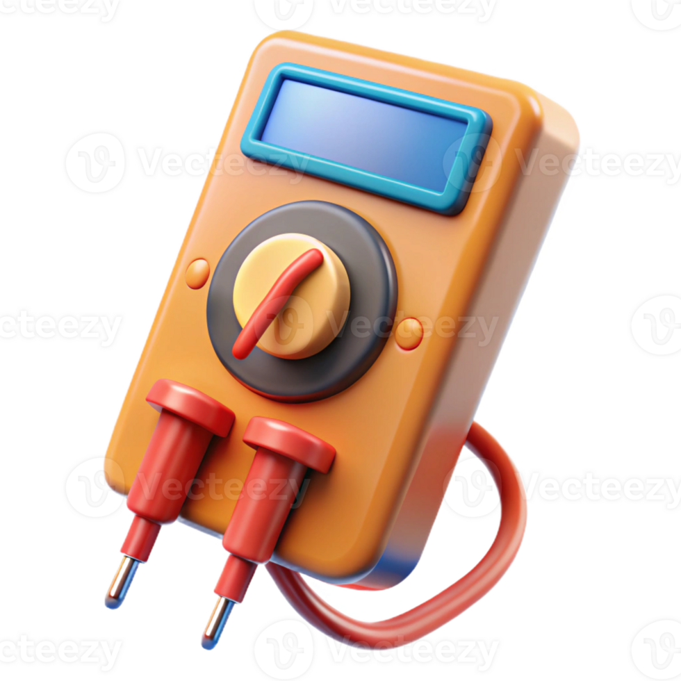 serene modern A multimeter for electrical testing high quality png