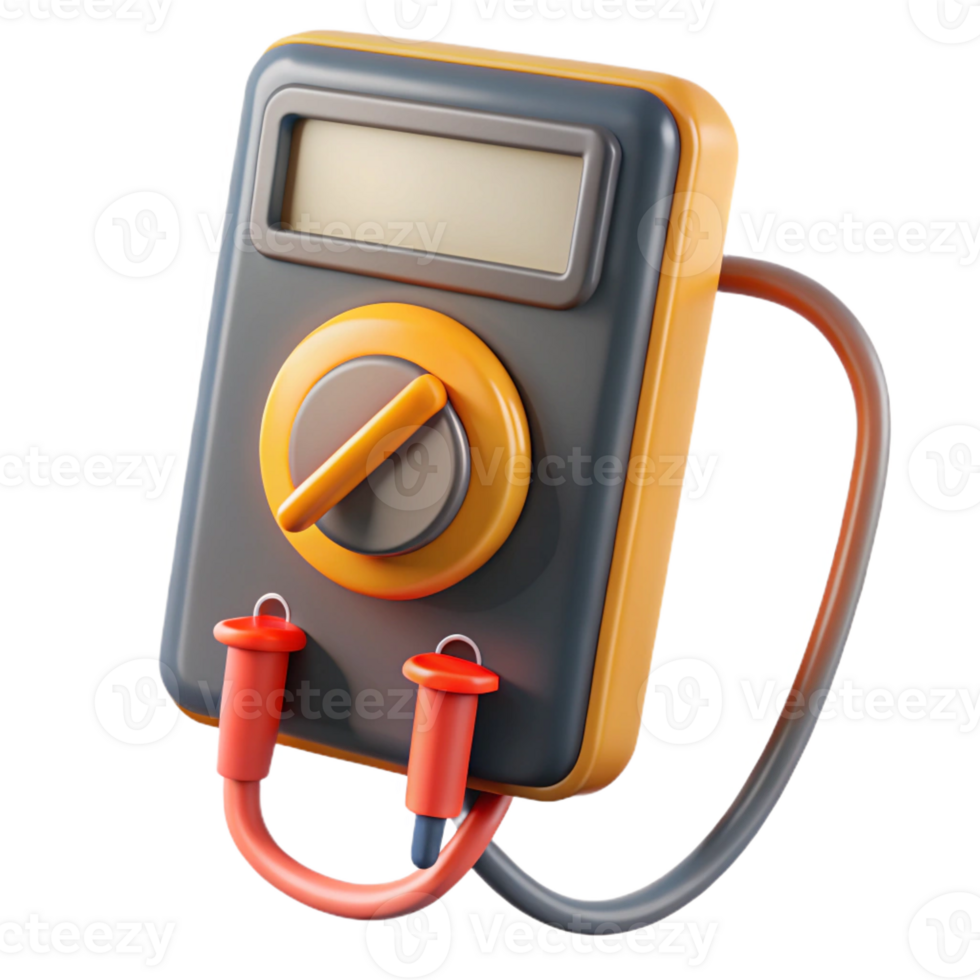 beautiful classic A multimeter for electrical testing original png