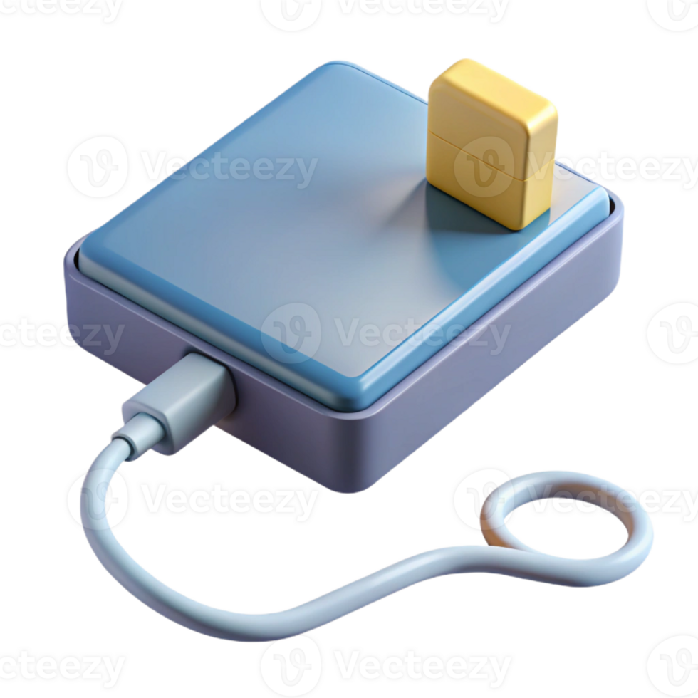 dramatic modern A laptop power adapter 4K png