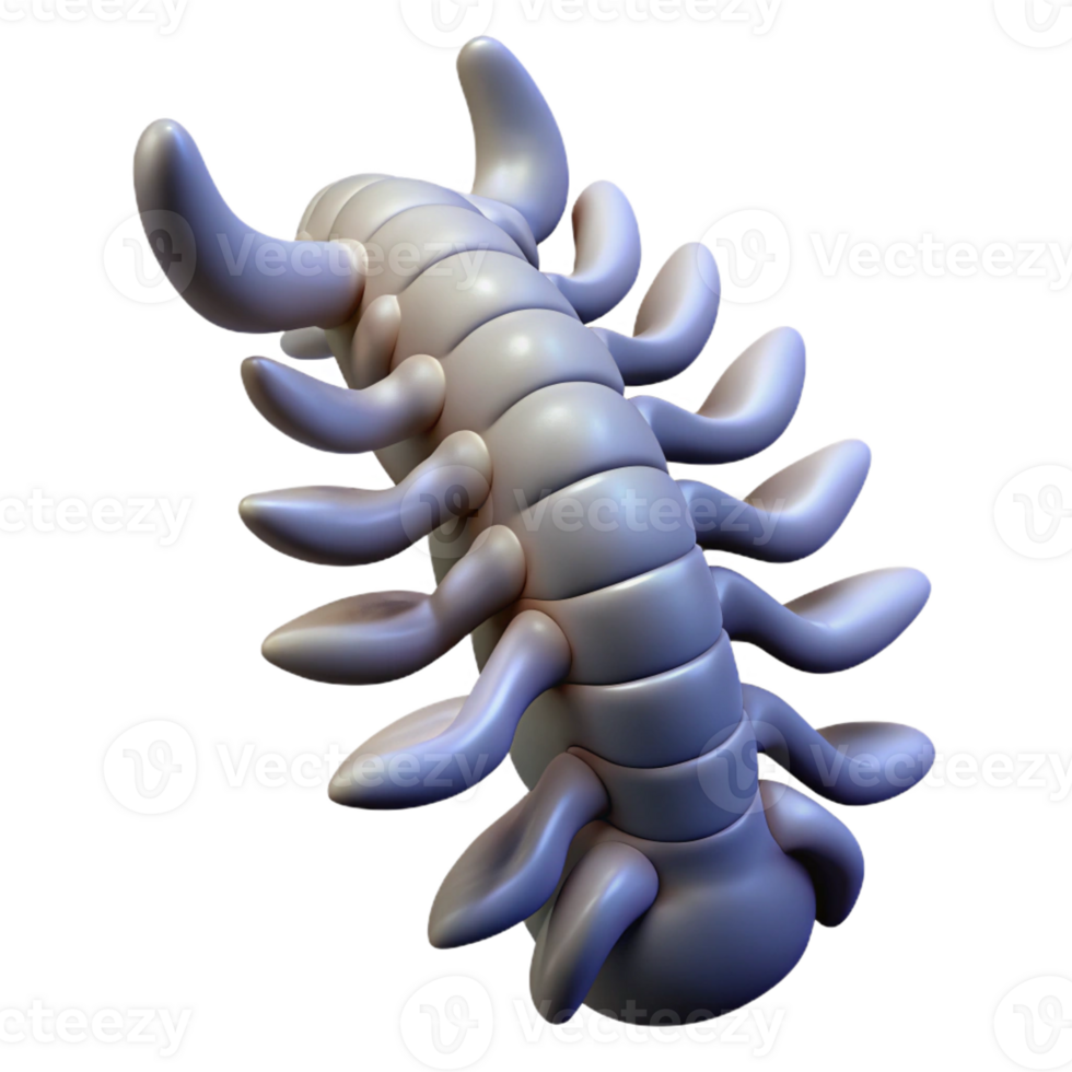 impressive modern Alien creature spine with bony protrusions, genuine png
