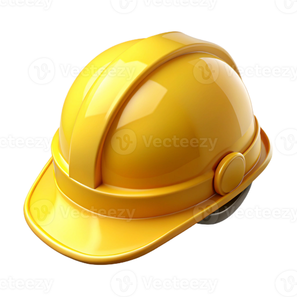 dramatic creative Construction helmet, yellow, hard hat, high quality png