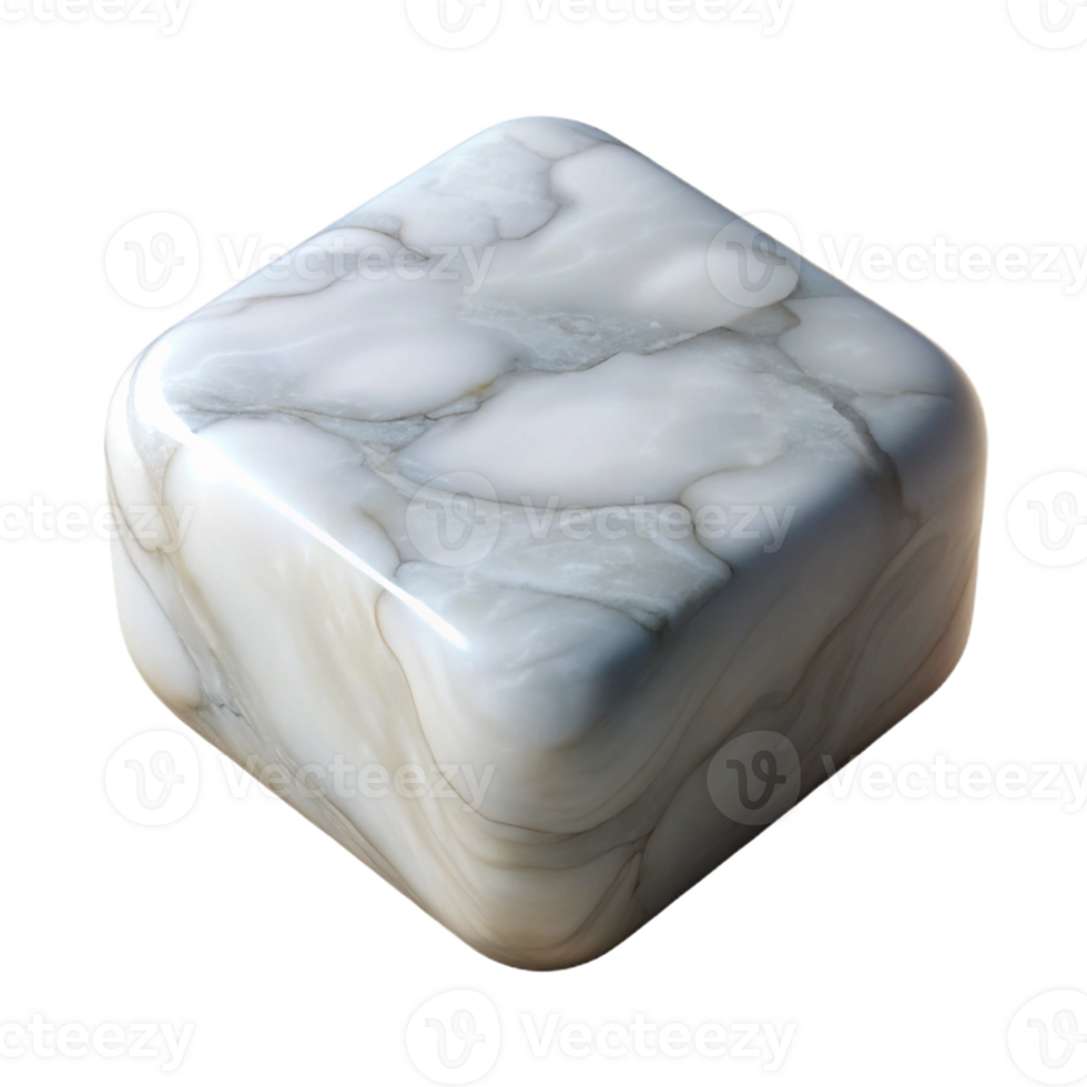 serene abstract Marble tile, polished, white, original png