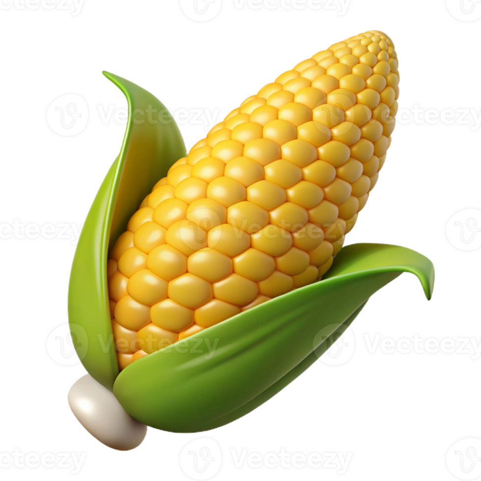 beautiful abstract Ripe ear of corn high quality png