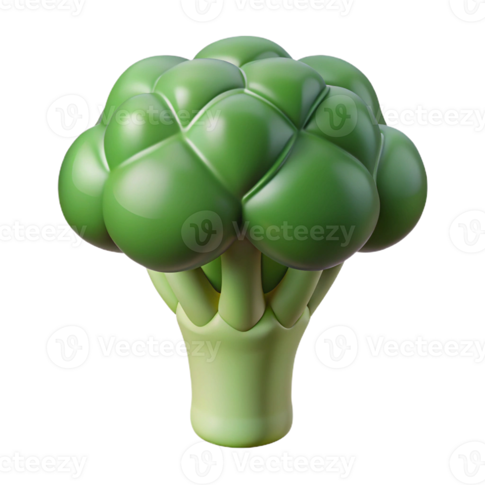 wonderful modern Broccoli floret high resolution png