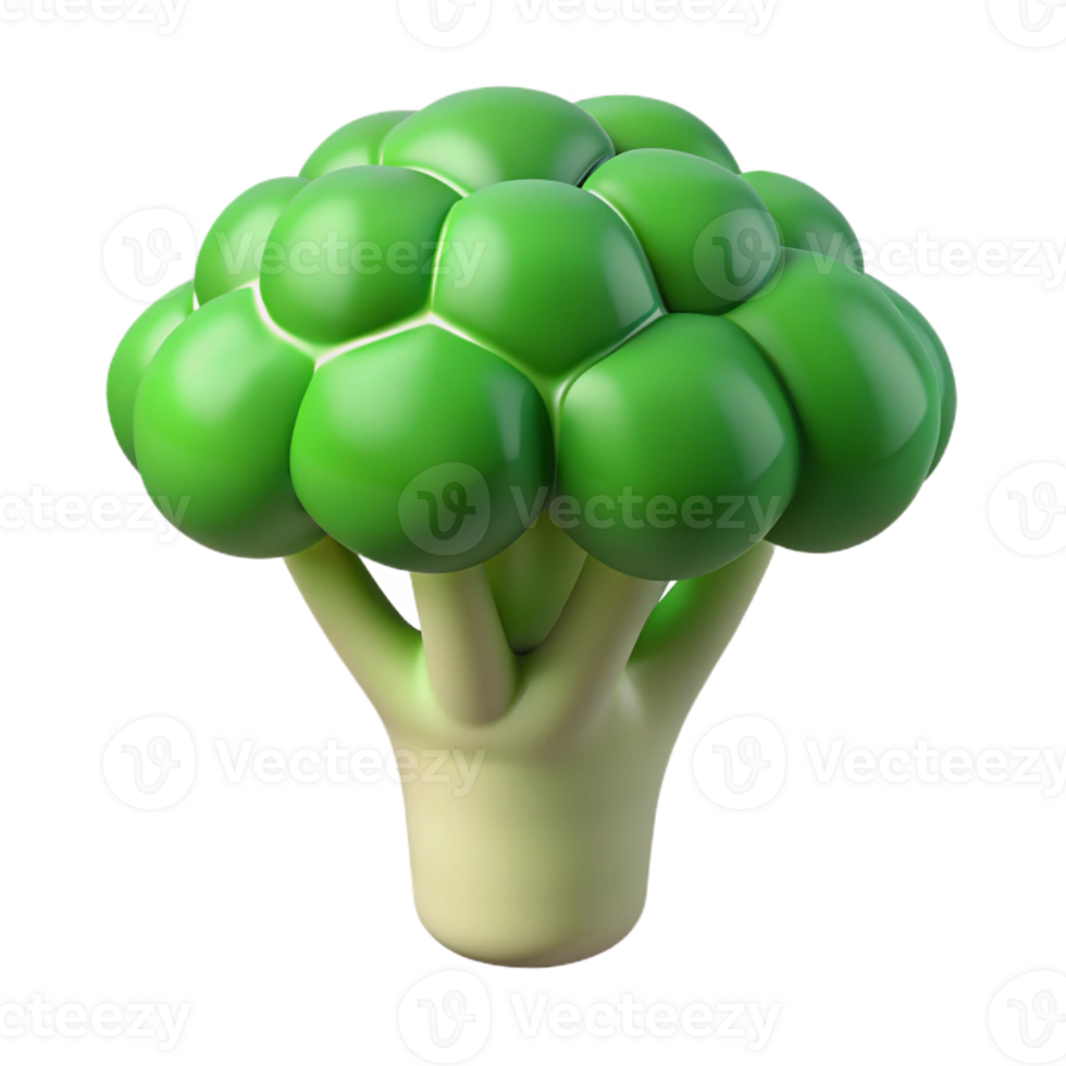 impressive creative Broccoli floret professional png