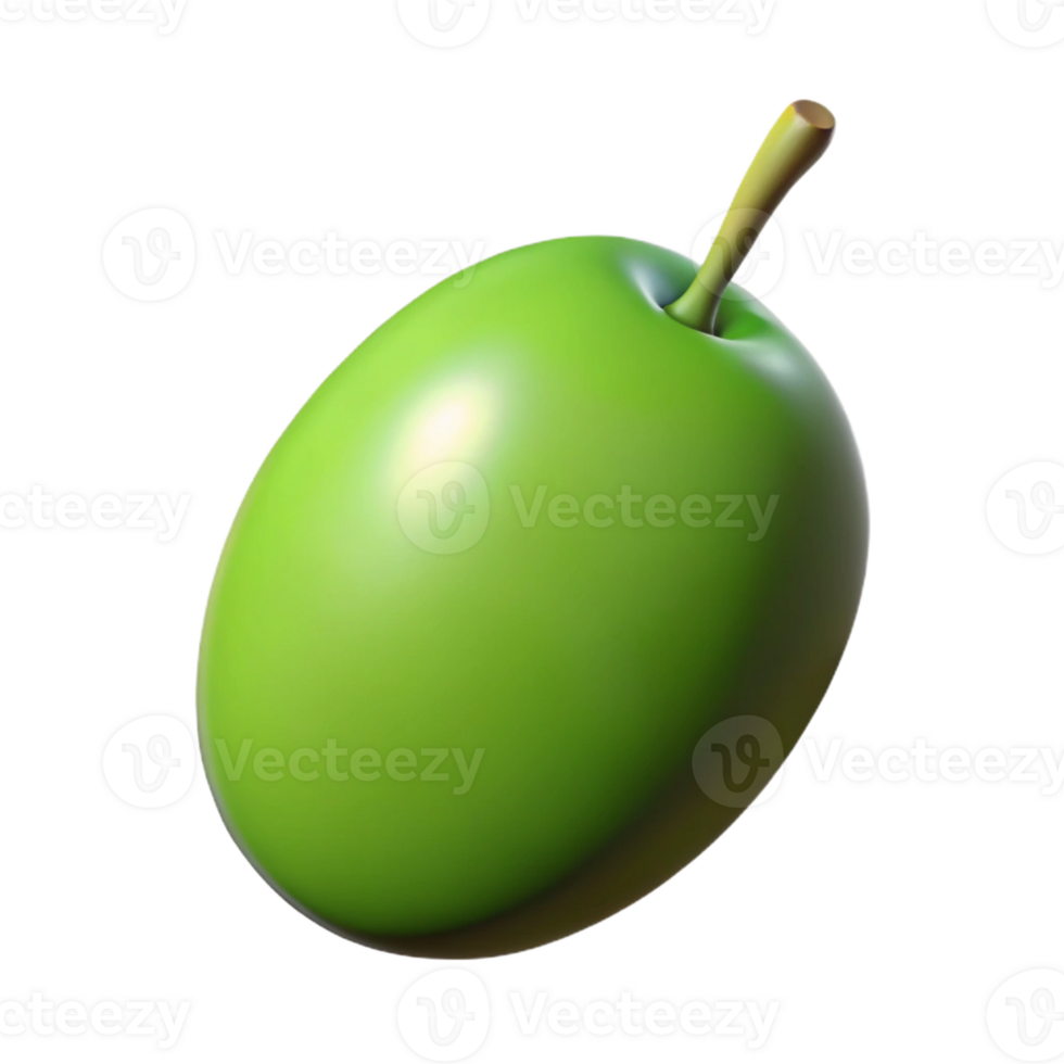 dramatic traditional Green olive high quality png