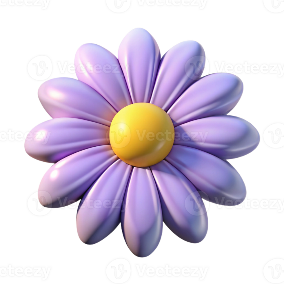 vibrant classic Daisy flower original png