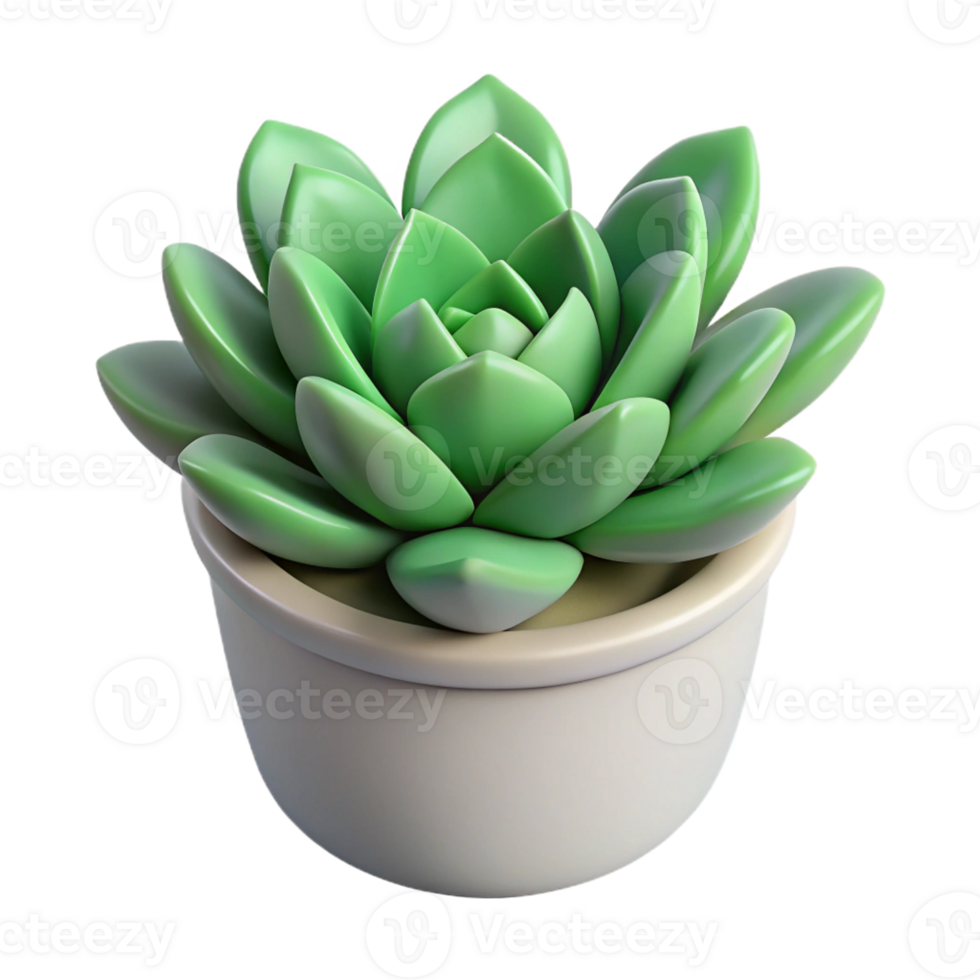 beautiful abstract Succulent plant high resolution png