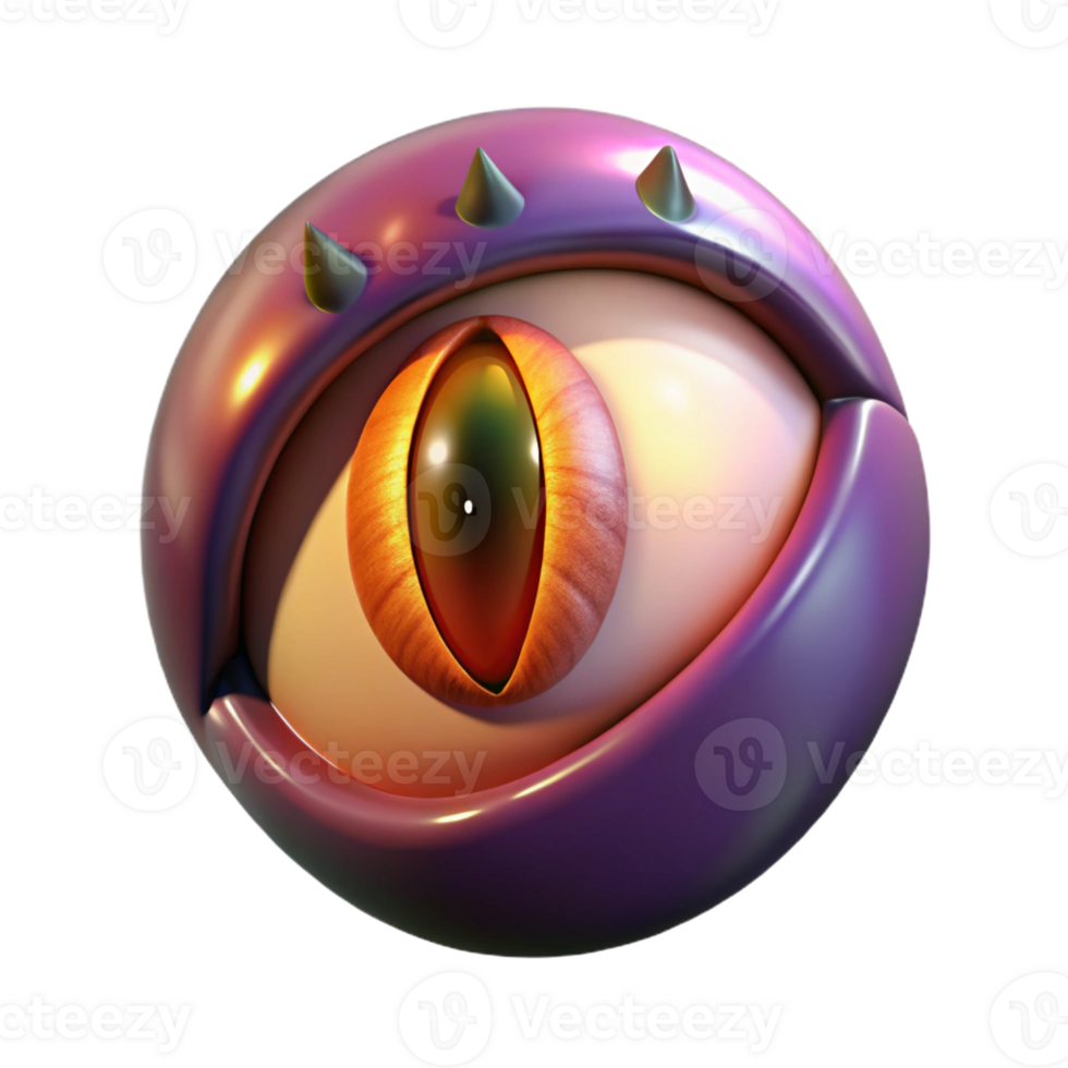 stunning creative A single, open dragon eye exclusive png