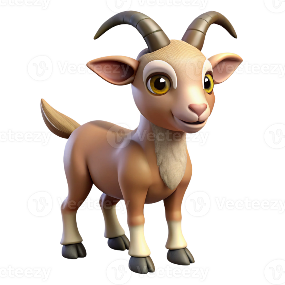 dramatic minimalist Satyr, goat-legged creature, playful, premium png
