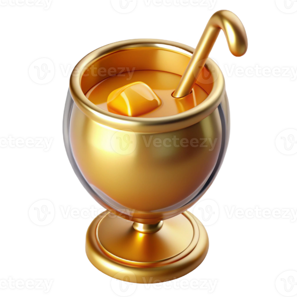 elegant rustic Nectar, drink of the gods, golden, genuine png