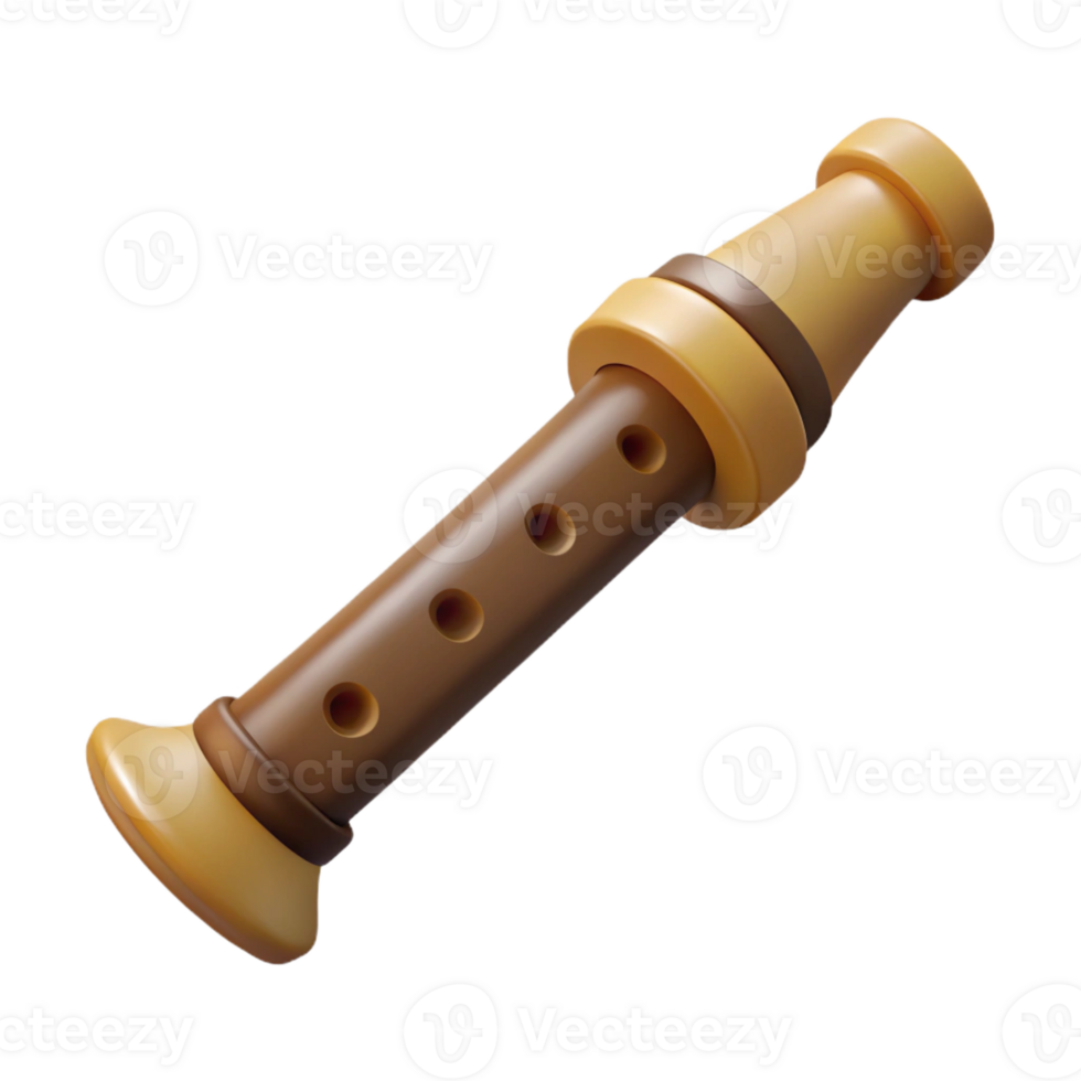 magnificent modern Satyr's flute, rustic and melodic, woodland, authentic png