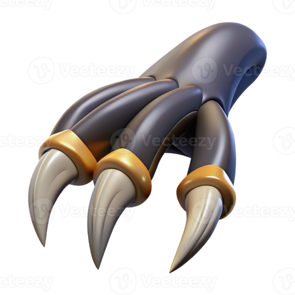 elegant modern Harpy talons, sharp and dangerous, predatory, high resolution png