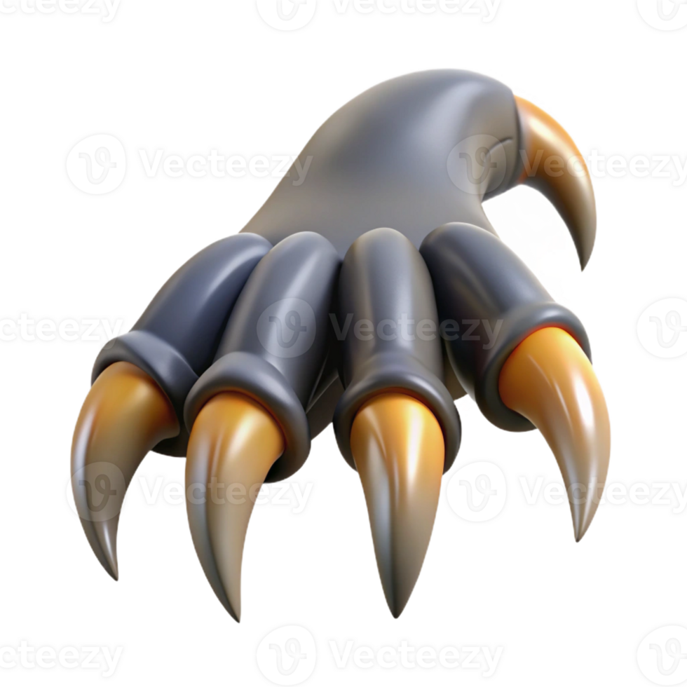 beautiful creative Harpy talons, sharp and dangerous, predatory, original png