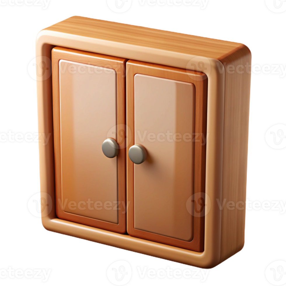beautiful rustic Cabinet door, wooden, 4K png