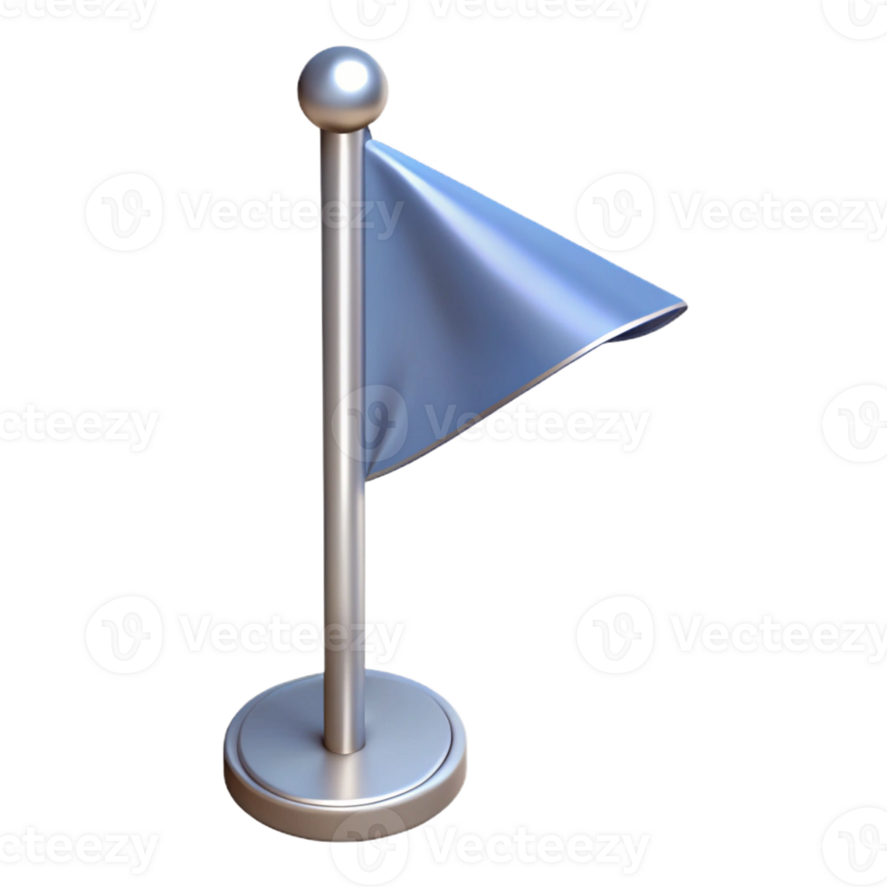 impressive contemporary Flagpole, aluminum, authentic png