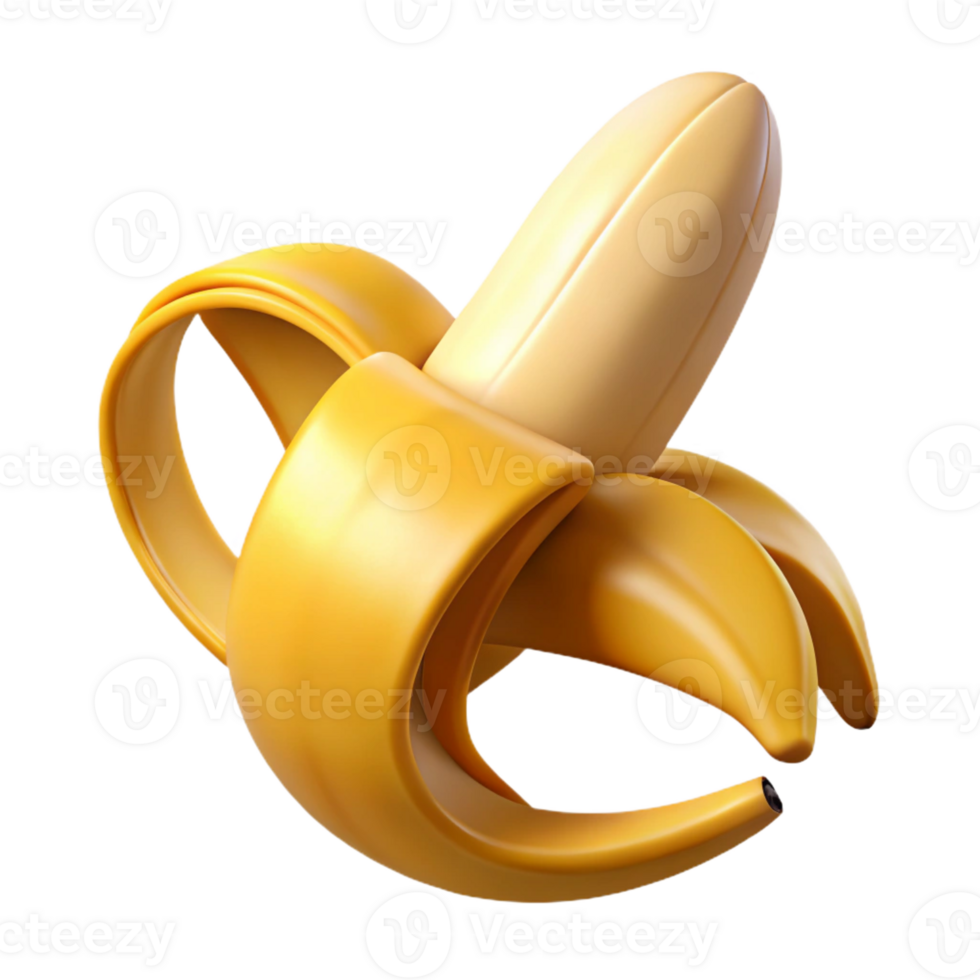stunning artistic Ripe banana peel curling exclusive png
