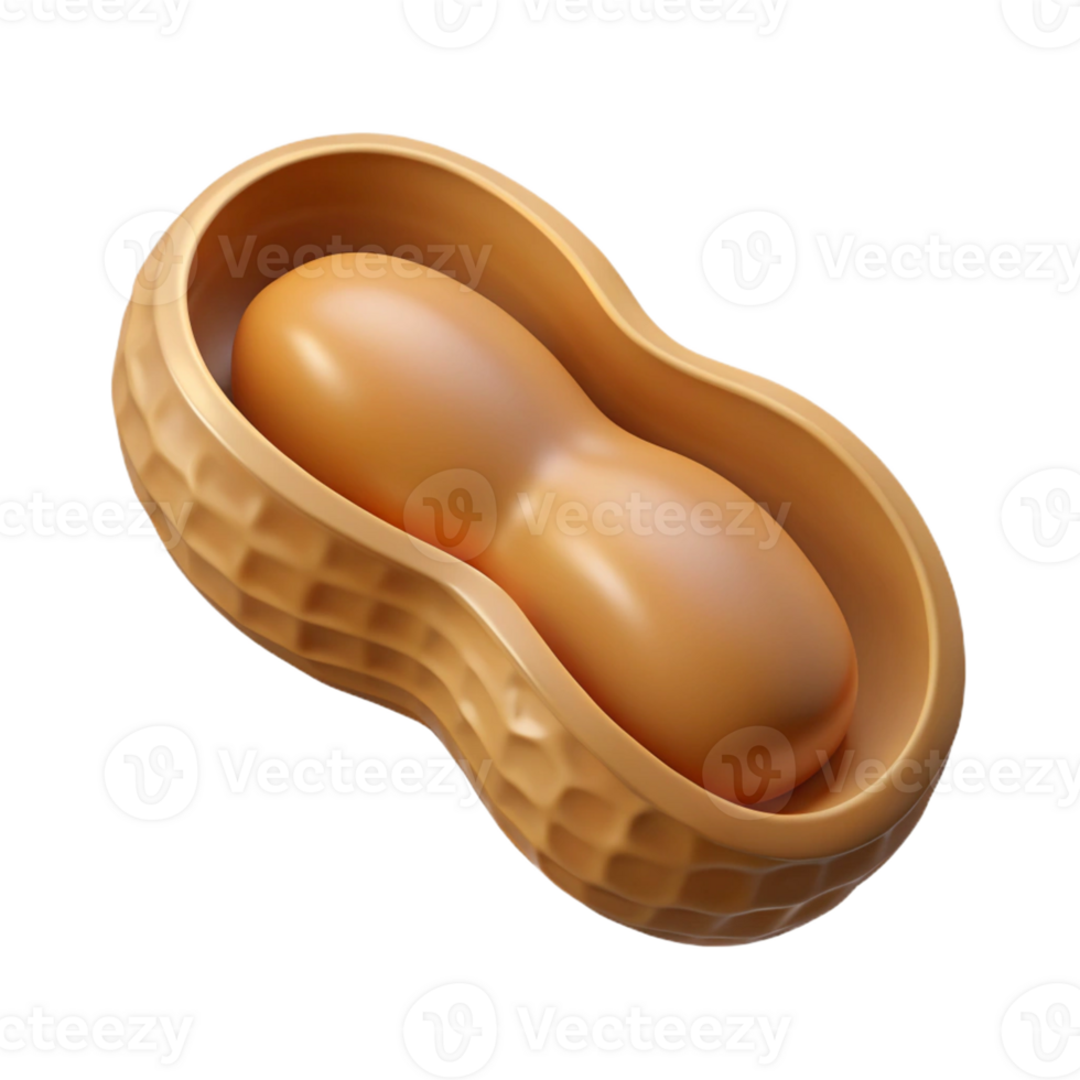 dramatic vintage Peanut shell open detailed png