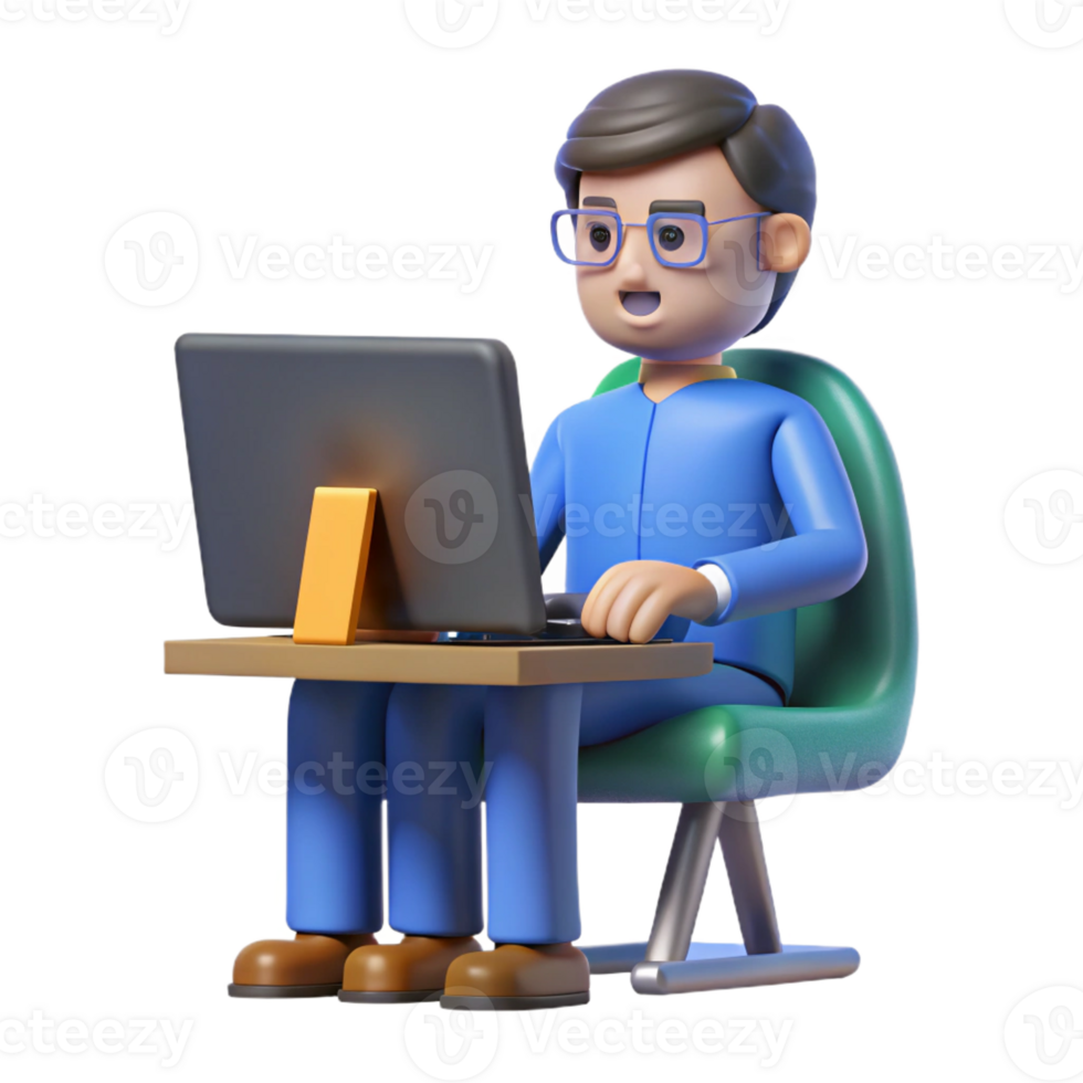 dramatic rustic Programmer coding on a computer, detailed png