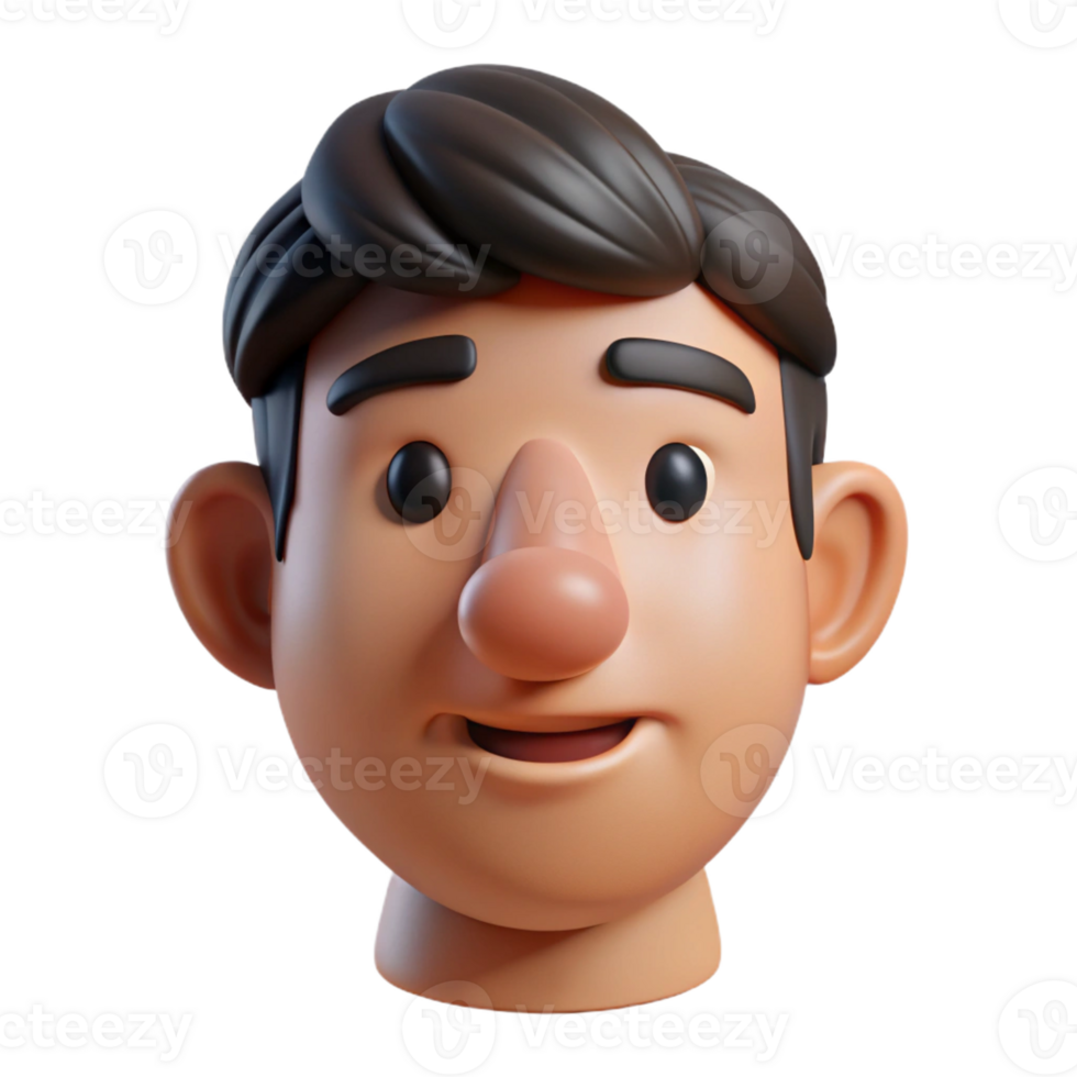 impressive rustic Portrait of a nose with distinct features, exclusive png