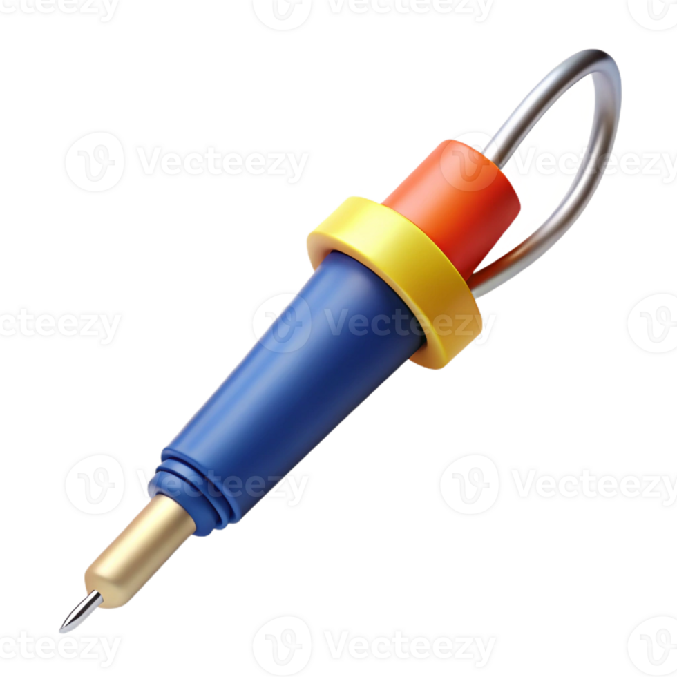 magnificent artistic A soldering iron with a fine tip original png