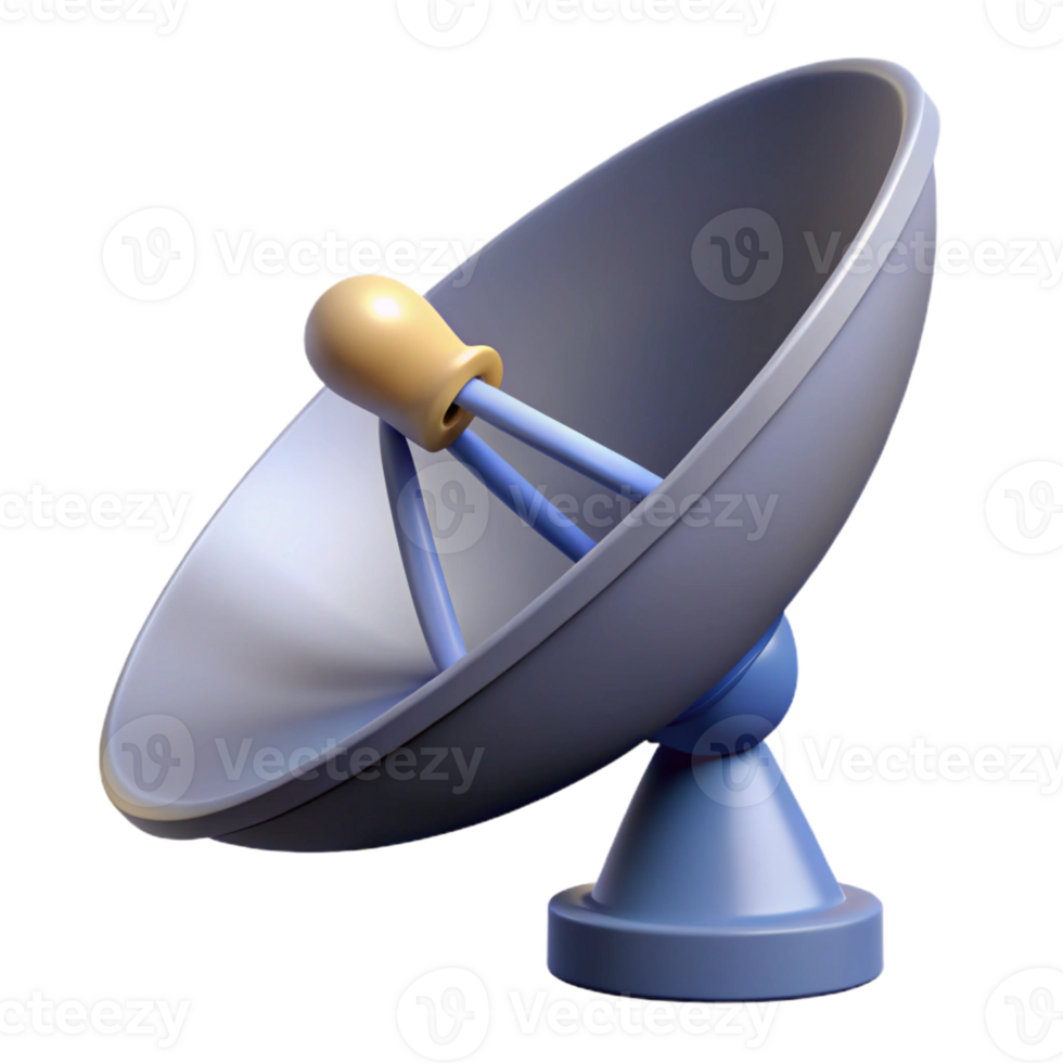 wonderful artistic A satellite dish, pointed towards the sky high resolution png