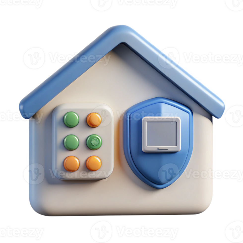 wonderful classic A home security system control panel premium png