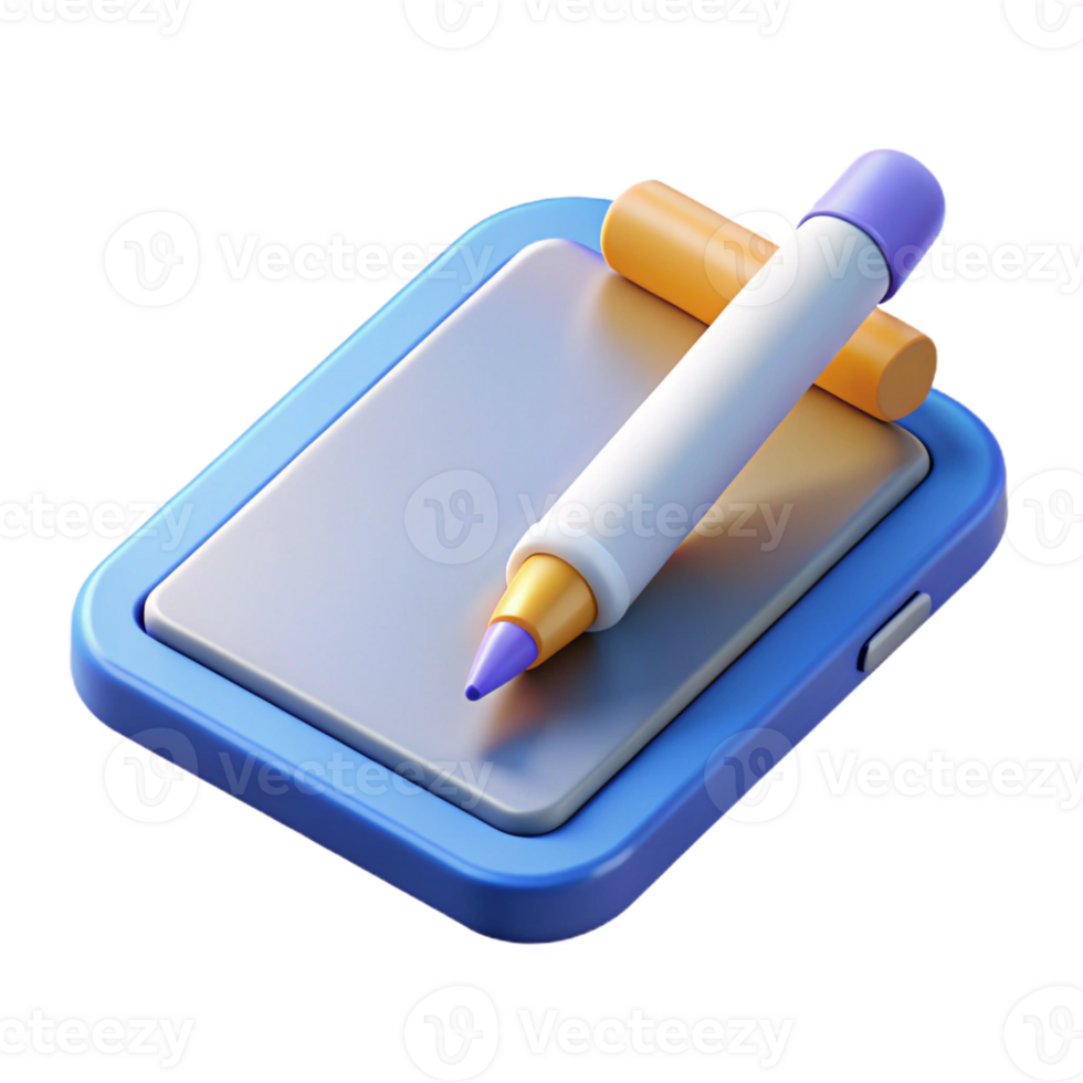 impressive modern A digital pen for writing on tablets high resolution png