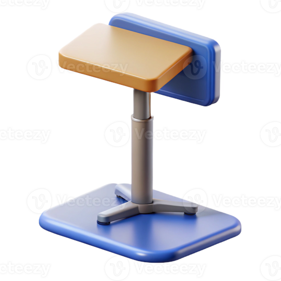 impressive artistic A monitor stand with adjustable height authentic png