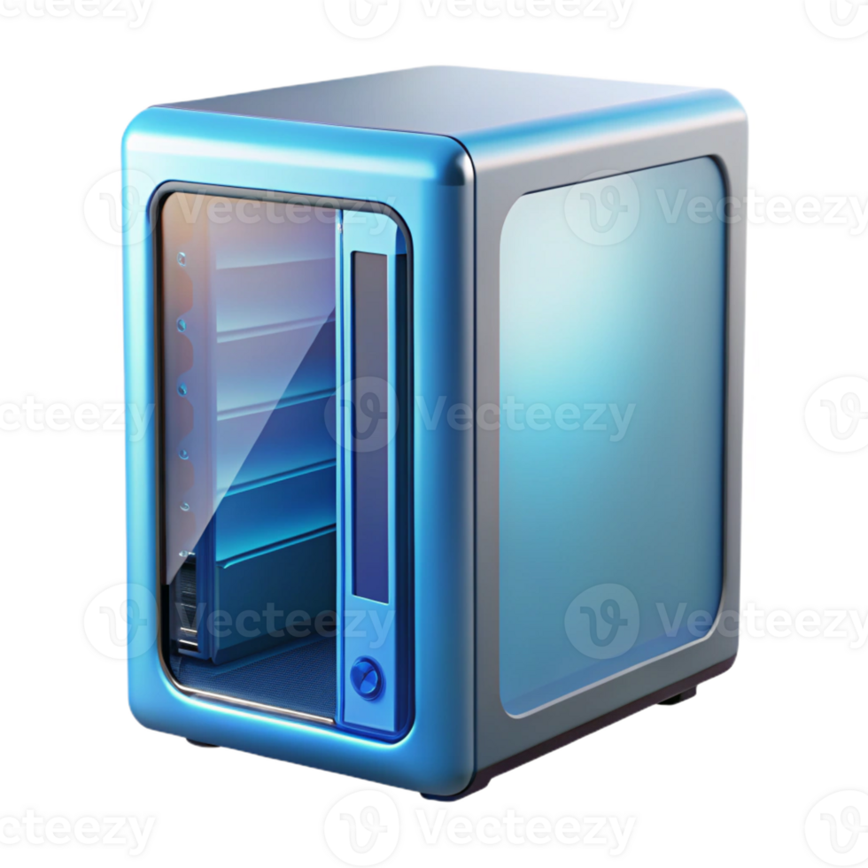 stunning contemporary A computer case with tempered glass side panel genuine png