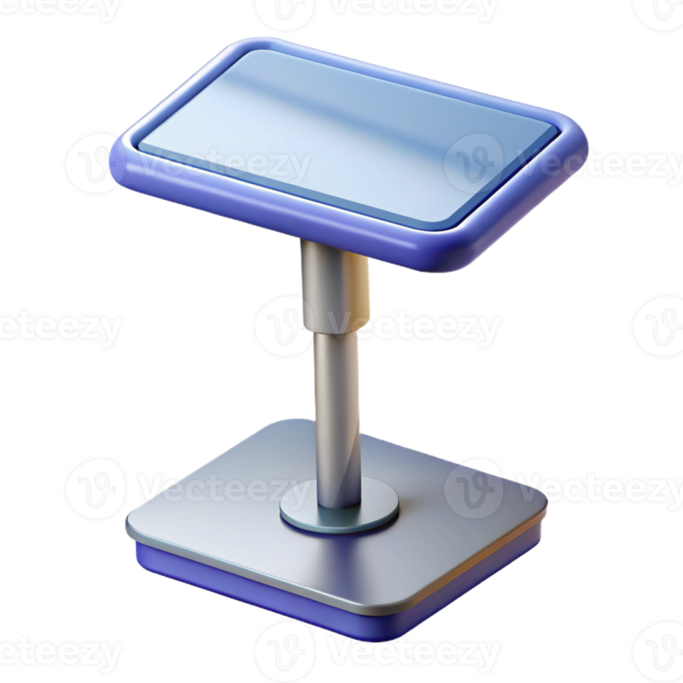 beautiful creative A monitor stand with adjustable height genuine png