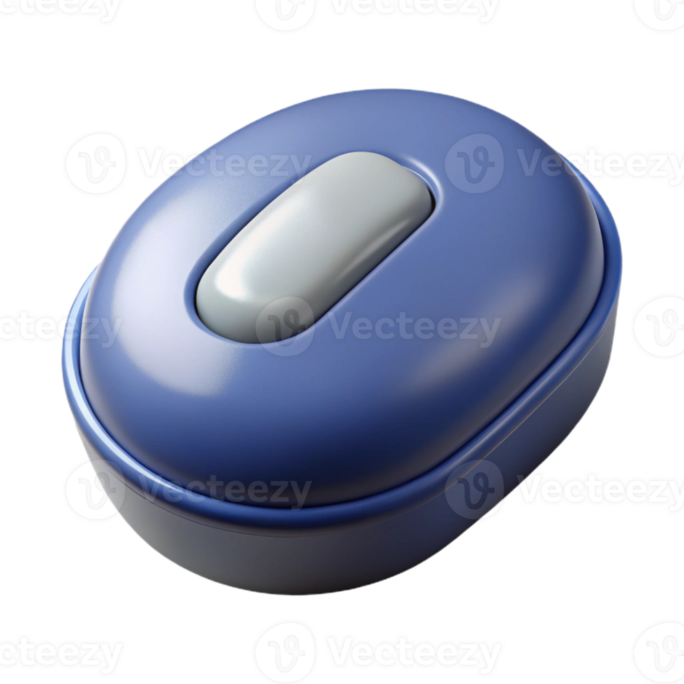serene classic A single, isolated computer mouse button original png