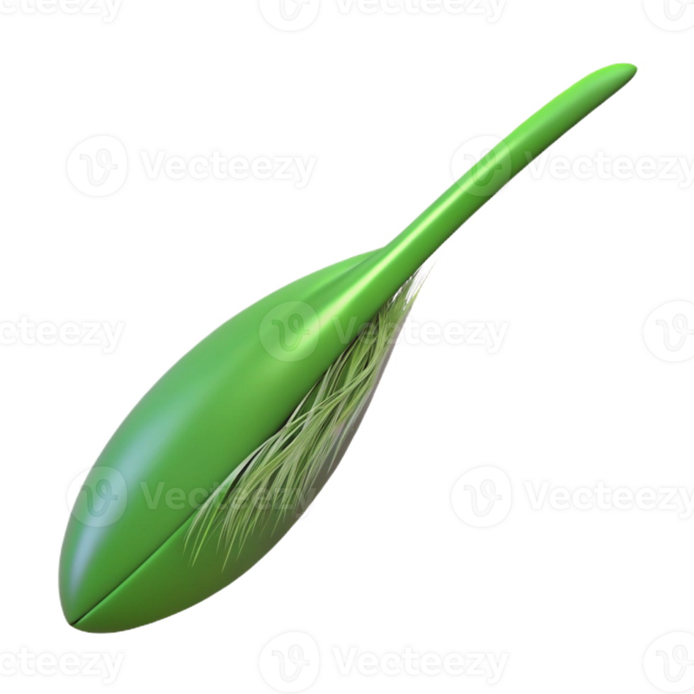 wonderful rustic Single blade of grass detailed png